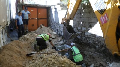 Muğla Büyükşehir Belediyesi MUSKİ Genel Müdürlüğü, Menteşe'nin Karamehmet Mahallesi'nde yıllardır