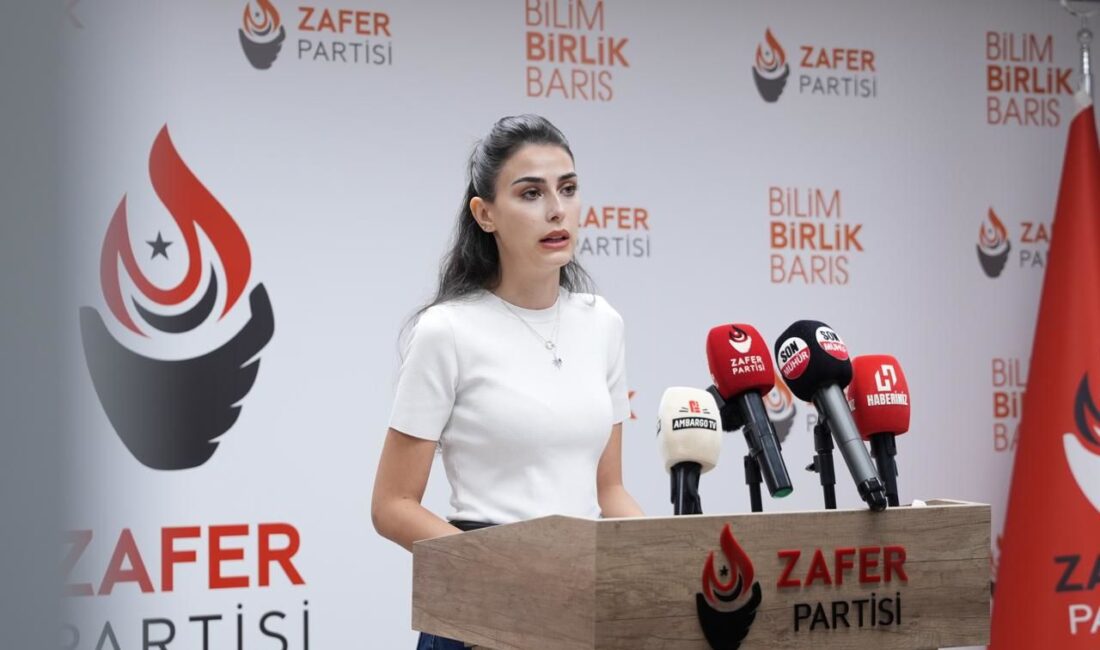Zafer Partisi Gençlik Kolları Sözcüsü Şeymanur Aklan, üniversitelerde artan şiddet