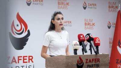 Zafer Partisi Gençlik Kolları Sözcüsü Şeymanur Aklan, üniversitelerde artan şiddet