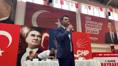 Bayraklı Belediye Başkanı İrfan Önal, CHP İlçe Kongresi’nde yaptığı konuşmada,