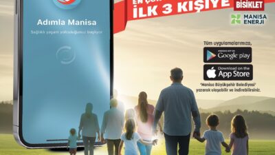 Manisa'da adım atan kazanıyor! Manisa Büyükşehir Belediyesi'nin yeni uygulaması 'Adımla