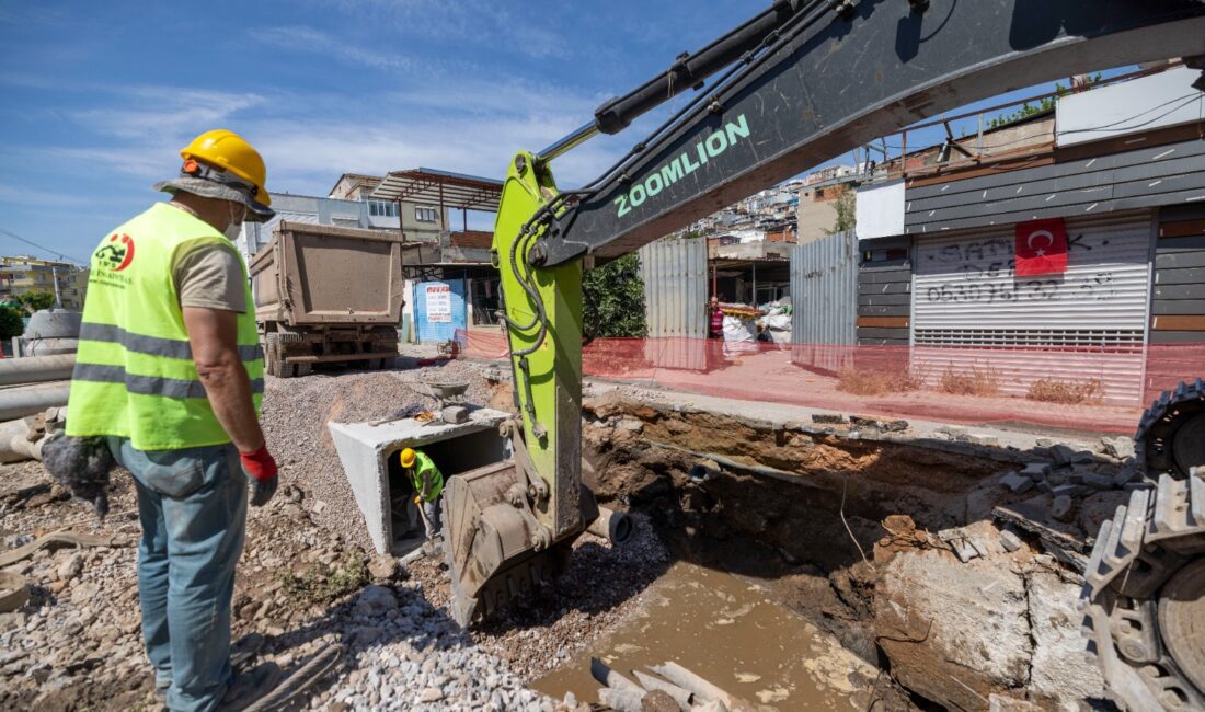 İZSU, Bayraklı Tepekule ve Çay Mahallelerinde 70 milyon TL harcayarak