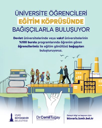 İzmir Büyükşehir Belediyesi'nin Eğitim Köprüsü projesi, ailesi İzmir'de ikamet eden