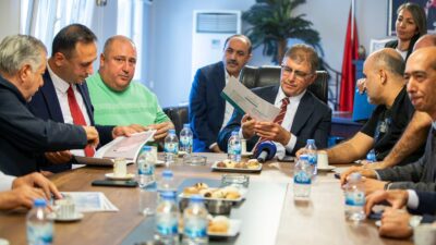 İzmir Büyükşehir Belediye Başkanı Dr. Cemil Tugay ve Bornova Belediye