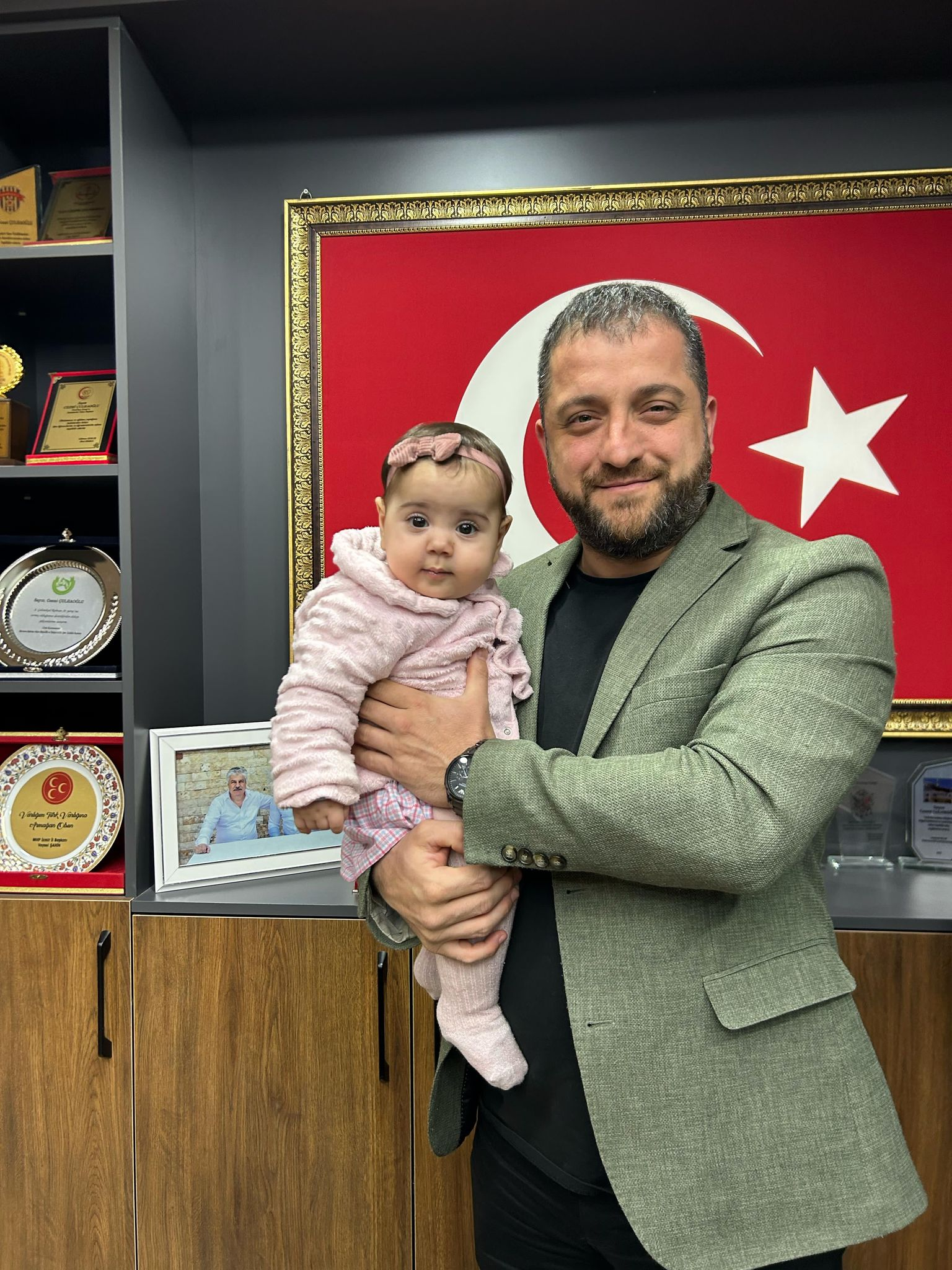 Pınarbaşı esnafı SMA Tip-1 hastası Esma Bebek için tek yürek