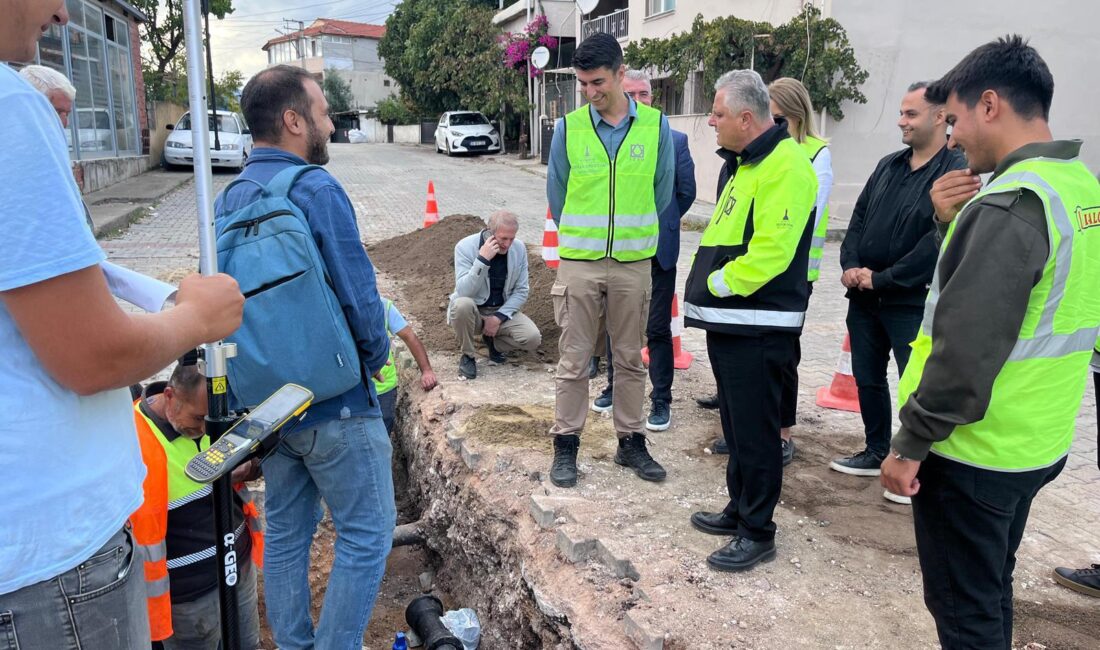 İZSU, Gaziemir Sarnıç’ta 205 milyon liralık yatırımla 75 km içme