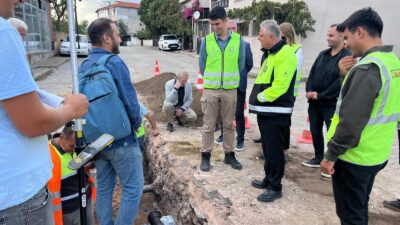 İZSU, Gaziemir Sarnıç’ta 205 milyon liralık yatırımla 75 km içme