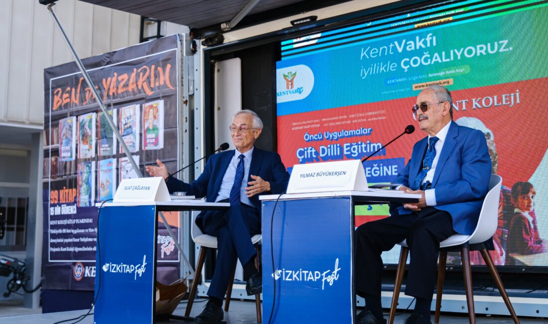 Büyükerşen ve Çağlayan’dan Öğrencilere Altın Değerinde Tavsiyeler: “Okuyun, Yazın, Hayal Kurun” İzmir Kitap Fuarı’nda Prof. Dr. Yılmaz Büyükerşen ve Prof. Dr.