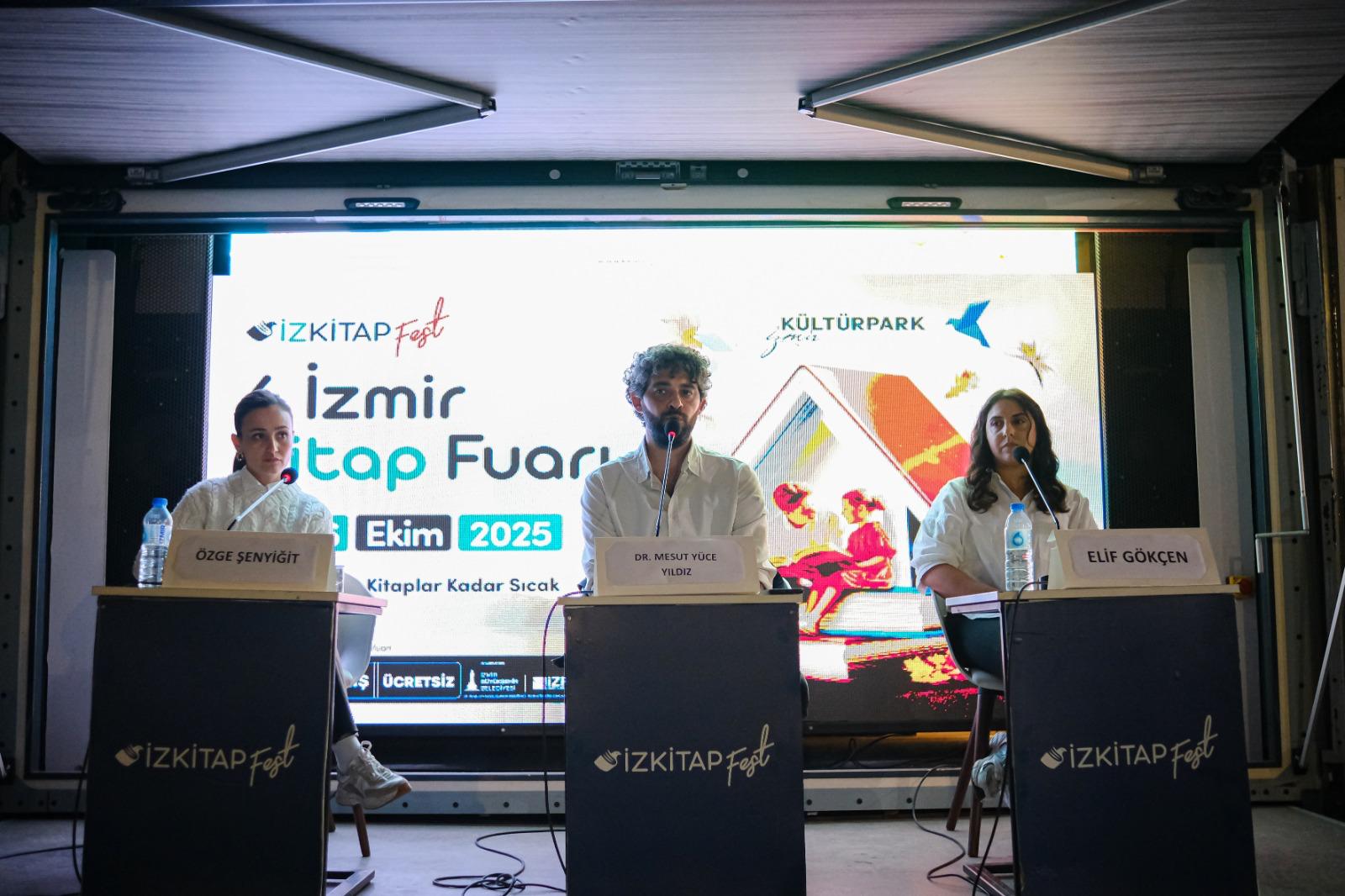 İZKİTAP – 6. İzmir Kitap Fuarı kapsamında düzenlenen Fikir Söyleşileri’nde