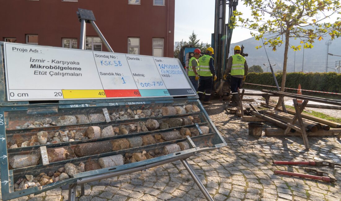 Karşıyaka’da mikrobölgeleme başladı: 2 bin hektarda zemin araştırması Karşıyaka’da mikrobölgeleme başladı. İzmir Büyükşehir Belediyesi 2 bin hektarlık alanda