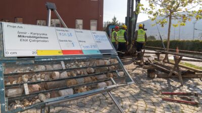 Karşıyaka’da mikrobölgeleme başladı. İzmir Büyükşehir Belediyesi 2 bin hektarlık alanda