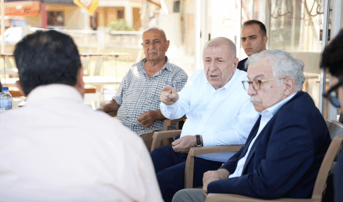 Prof. Dr. Ümit Özdağ, KKTC Kurucu Cumhurbaşkanı Rauf Denktaş’ın anıt