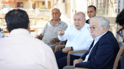 Prof. Dr. Ümit Özdağ, KKTC Kurucu Cumhurbaşkanı Rauf Denktaş’ın anıt