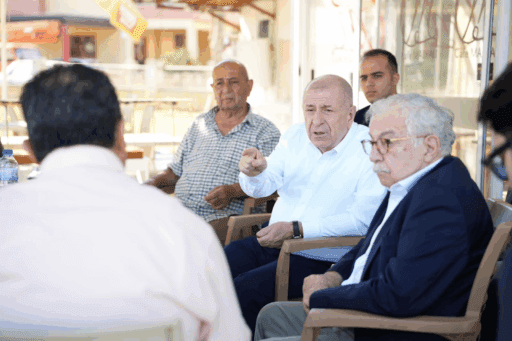 Prof. Dr. Ümit Özdağ, KKTC Kurucu Cumhurbaşkanı Rauf Denktaş’ın anıt