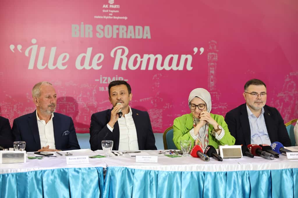 AK Parti’den İzmir’de “Bir Sofra’da İlle de Roman” Buluşması