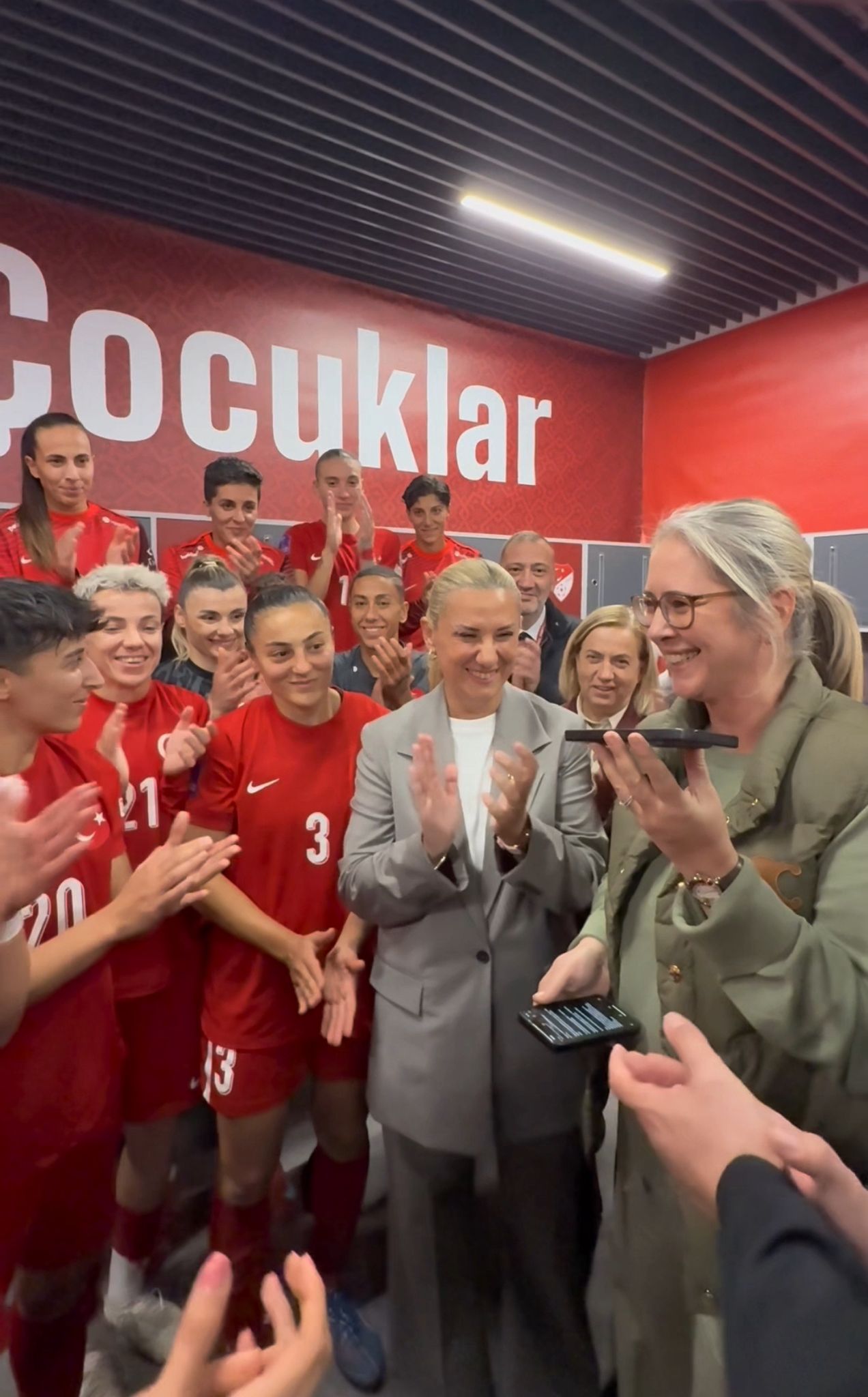 AK Partili Ceyda Bölünmez Çankırı’dan Kadın Millilere Sürpriz Cumhurbaşkanı Erdoğan Telefonda Tebrik Etti