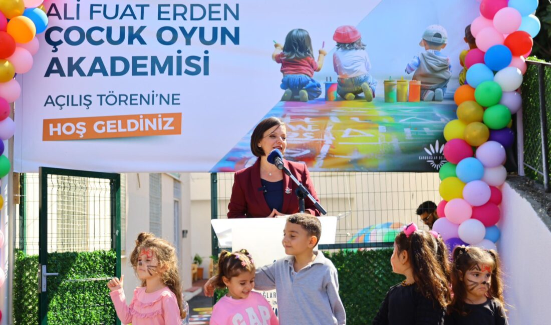 Karabağlar’da Çocuklara Yeni Nefes: Ali Fuat Erden Oyun Akademisi Açıldı! Başkan Kınay: Yılbaşına Kadar 2 Yeni Akademi Daha Geliyor Karabağlar Belediyesi, Ali Fuat Erden Mahallesi’nde Çocuk Oyun Akademisi’ni ücretsiz