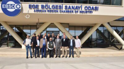 Ege Bölgesi Sanayi Odası (EBSO) yeni hizmet binası tamamlanma aşamasına