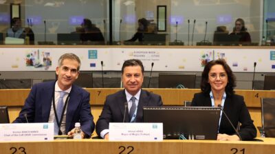 Muğla Büyükşehir Belediye Başkanı Ahmet Aras, Brüksel’de demokrasi, iklim diplomasisi