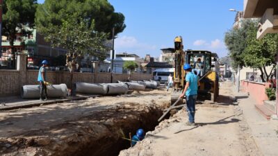 Aydın Büyükşehir Belediye Başkanı Özlem Çerçioğlu, 17 ilçede altyapı yatırımlarını