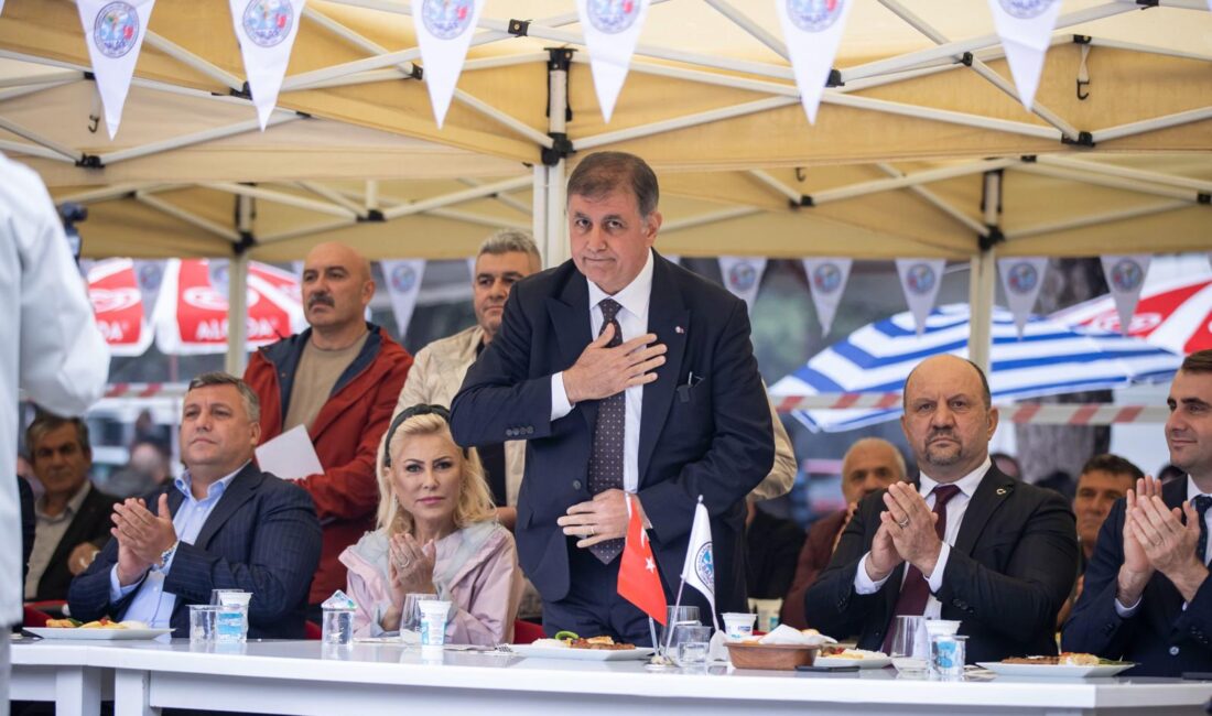 Başkan Tugay 12. Balkan Şenliği’nin Açılışını Yaptı “Yürek yüreğe, omuz omuza çalışacağız” İzmir Büyükşehir Belediye Başkanı Cemil Tugay, 12. Balkan Şenliği’nin açılışında