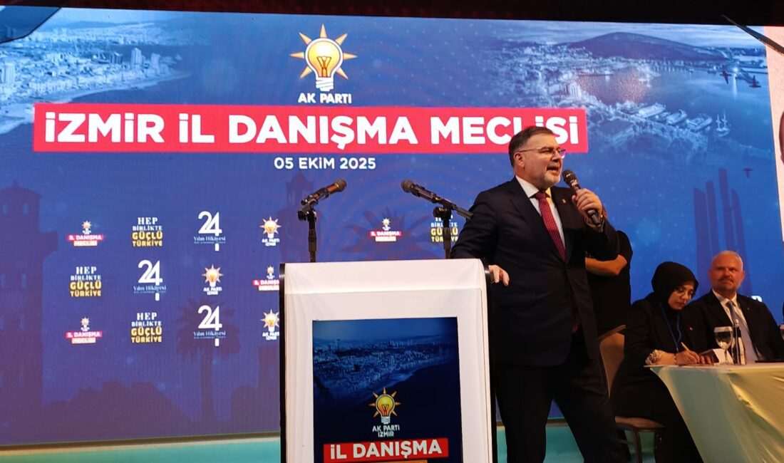 AK Parti İzmir İl Başkanı Bilal Saygılı, İl Danışma Meclisi’nde