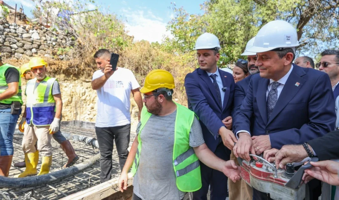 CHP Genel Başkanı Özgür Özel’in 12 Eylül 2024’te temelini atıp