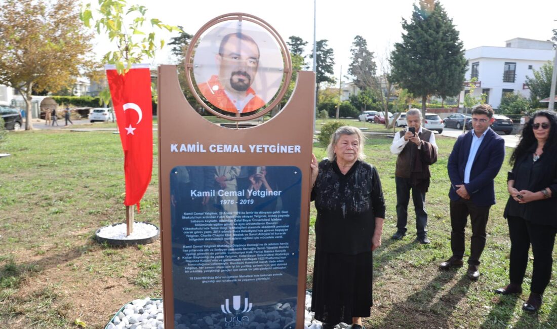 Urla Belediyesi, Atatürkçü Düşünce Derneği eski yöneticisi Kamil Cemal Yetginer’in