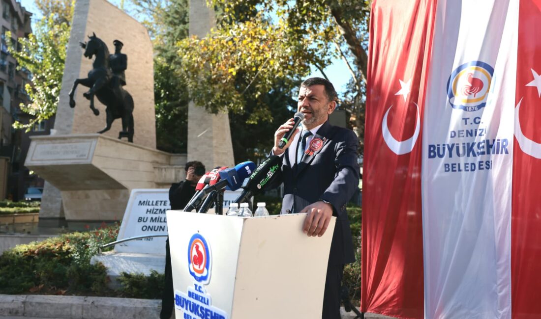 Denizli Belediye Teşkilatı’nın 149. kuruluş yıldönümünde Başkan Bülent Nuri Çavuşoğlu,