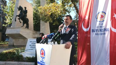Denizli Belediye Teşkilatı’nın 149. kuruluş yıldönümünde Başkan Bülent Nuri Çavuşoğlu,