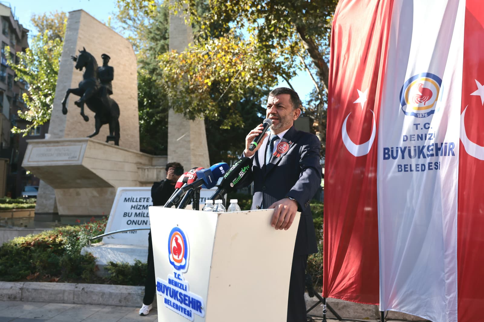 Denizli Belediye Teşkilatı’nın 149. kuruluş yıldönümünde Başkan Bülent Nuri Çavuşoğlu,