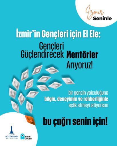 İZBB'den İşsiz Gençlere Umut Projesi İzmir Seninle Gönüllü Mentör Arıyor