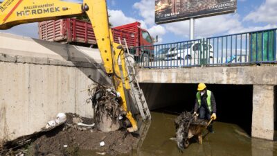 İZSU, kış hazırlıkları kapsamında İzmir genelinde 447 km kanal, 98