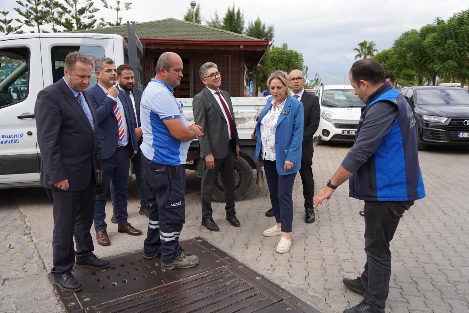MUSKİ Genel Müdürü Şengül, Fethiye’de Altyapı Çalışmalarını Yerinde İnceledi