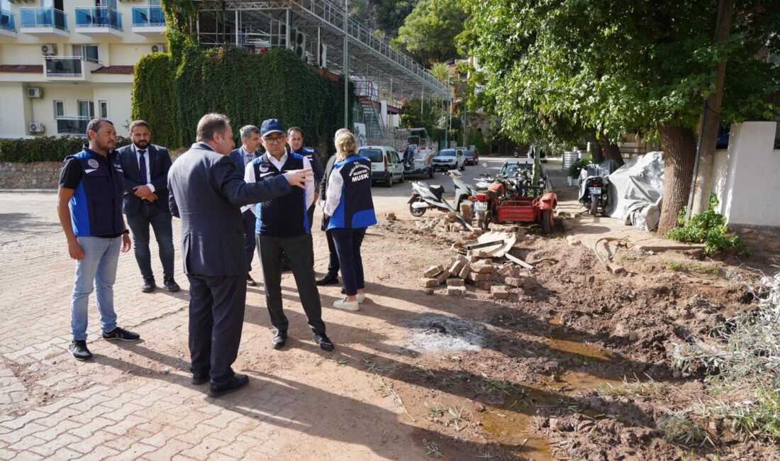 MUSKİ Genel Müdürü Şengül, Fethiye’de Altyapı Çalışmalarını Yerinde İnceledi MUSKİ Genel Müdürü Yılmaz Şengül, Fethiye’de Kaymakam Fatih Akkaya ve