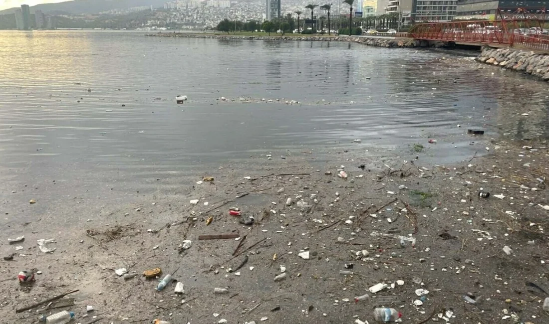 Meteoroloji'nin sarı kod uyarısı yaptığı İzmir'de gece başlayan şiddetli sağanak