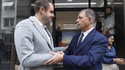 Cemil Tugay, CHP İzmir İl Başkanı Çağatay Güç’e hayırlı olsun