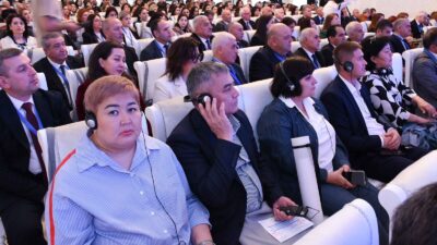 EÜ Rektörü Prof. Dr. Necdet Budak, Azerbaycan’da düzenlenen 5. Uluslararası