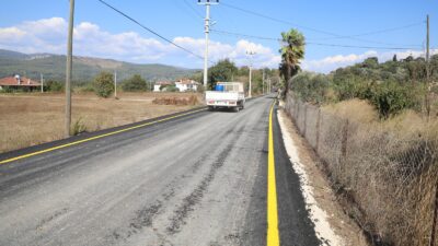 Muğla Büyükşehir Belediyesi, Ula Şirinköy-Çıtlık güzergâhındaki 2.700 metrelik yolu 13.7