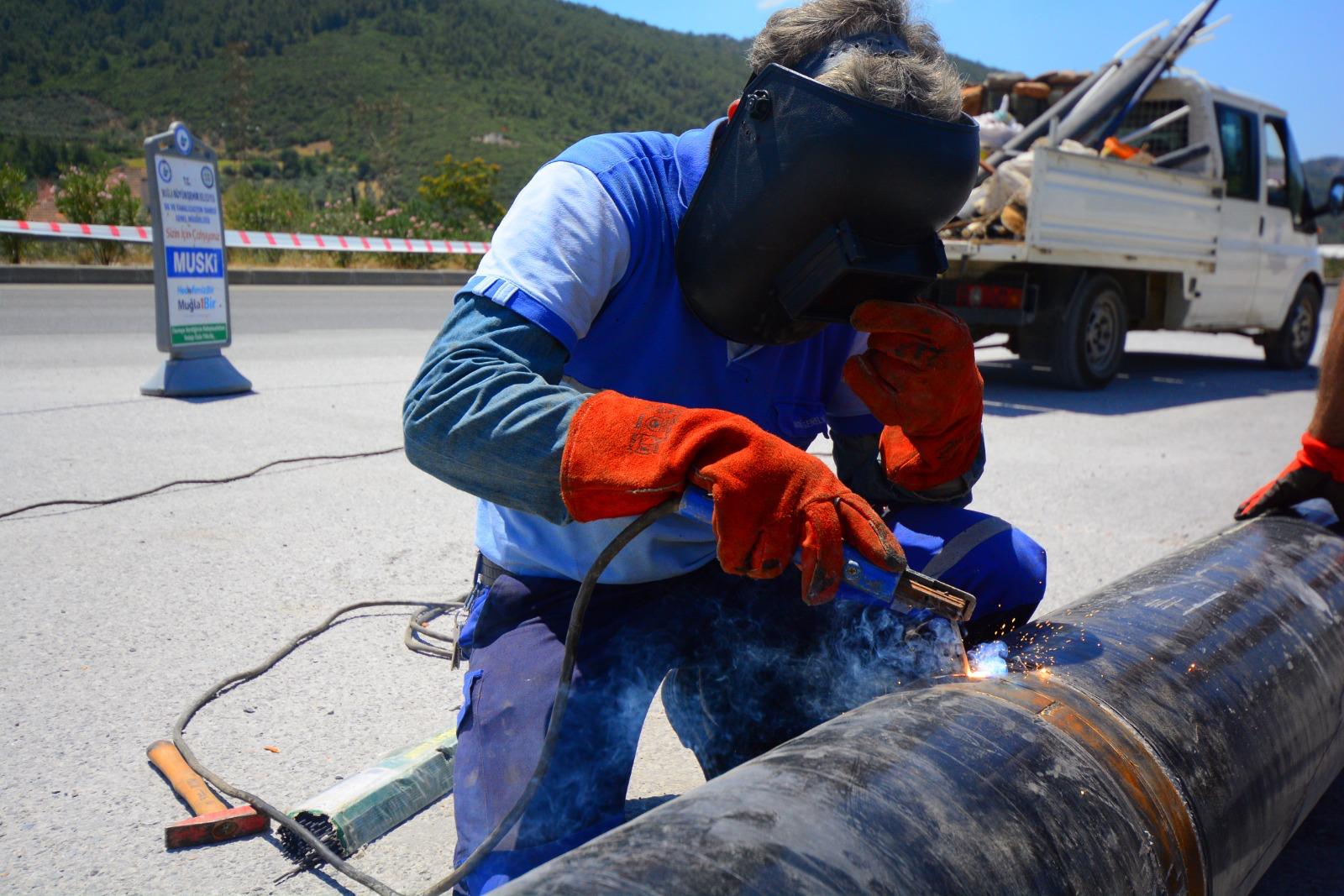MUSKİ, Bodrum’da günlük 40 arızaya müdahale ediyor. 21 bin 500
