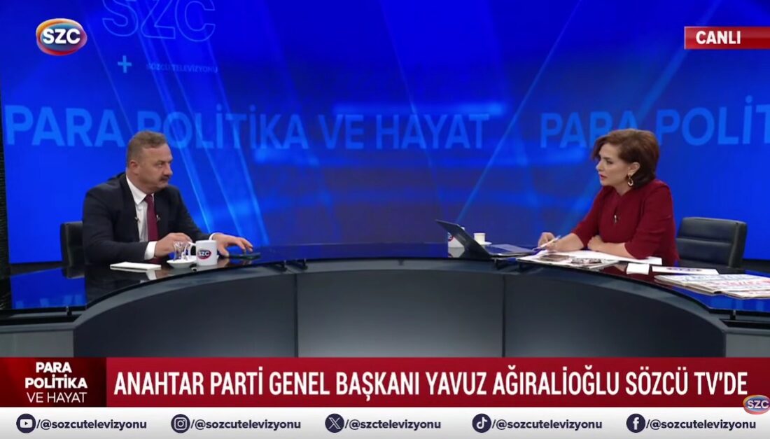 Anahtar Parti lideri Yavuz Ağıralioğlu, Bahçeli’nin “Kıbrıs 82. vilayet olsun”
