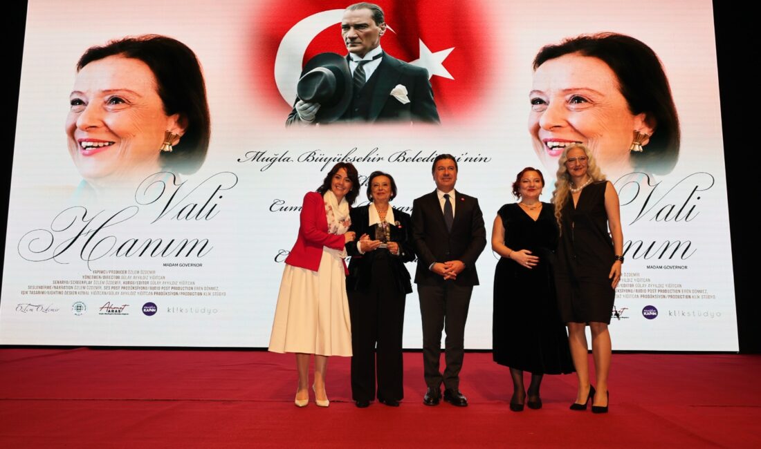 ‘Vali Hanım’ Belgeseli Muğla’da Gösterildi: Cumhuriyetin Kadın Hikayesi Türkiye’nin ilk kadın valisi Lale Aytaman’ın hayatını konu alan “Vali