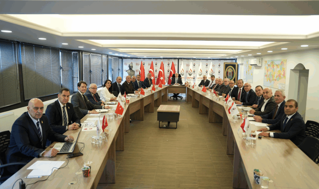 Zafer Partisi Genel Başkanı Prof. Dr. Ümit Özdağ, Başkanlık Divanı’nda