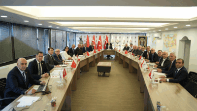 Zafer Partisi Genel Başkanı Prof. Dr. Ümit Özdağ, Başkanlık Divanı’nda