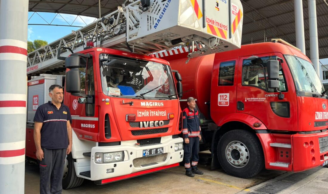 İzmir Büyükşehir Belediyesi İtfaiyesi, 10 Kasım'da 62 istasyonda eş zamanlı