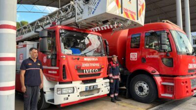 İzmir Büyükşehir Belediyesi İtfaiyesi, 10 Kasım'da 62 istasyonda eş zamanlı