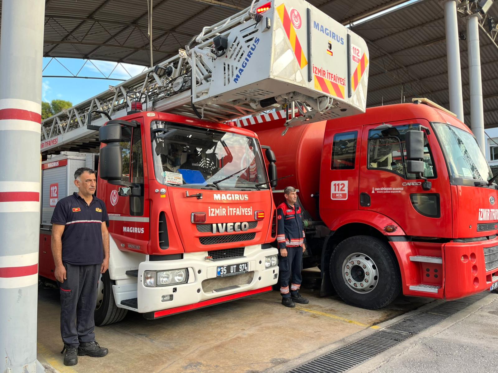 İzmir Büyükşehir Belediyesi İtfaiyesi, 10 Kasım'da 62 istasyonda eş zamanlı