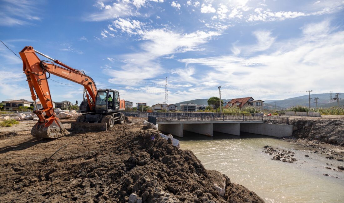 İZSU Genel Müdürlüğü, kış aylarındaki taşkın riskini önlemek amacıyla Yarımada