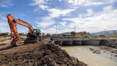 İZSU Genel Müdürlüğü, kış aylarındaki taşkın riskini önlemek amacıyla Yarımada