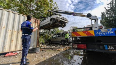 Türkiye’de ilk kez İzmir Büyükşehir Belediyesi tarafından kurulan Hurda Araç